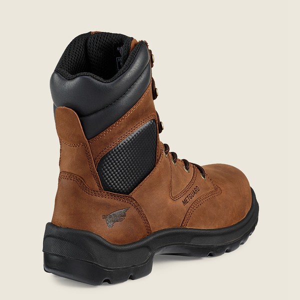 Red Wing Safety Boots Flexbond - 8-Inch Toe Metguard - Brune - Herre 3648-UACHG